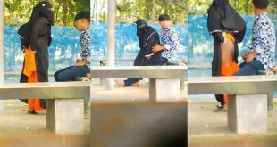 Hijabi GF Sucking And Fucking Outdoor